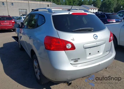 2010 Nissan Rogue Sl from USA, damaged, VIN JN8AS5MV9AW607115